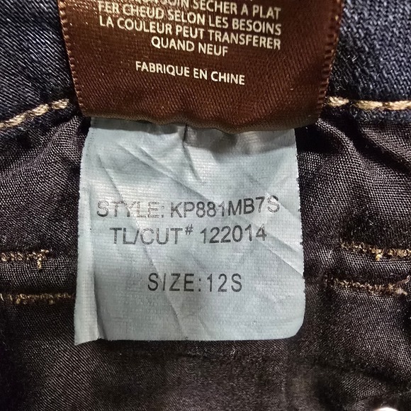 High Rise Bootcut Women's Jeans Kut from the Kloth Women's Natalie Size 12S - Picture 11 of 13